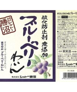 シャトー勝沼 酸化防止剤無添加 ブルーベリーわいん 720ml瓶 1本【ご注文は1ケース(12本)まで同梱可能です】