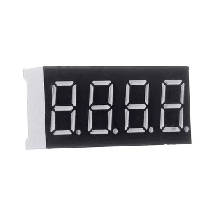 0.56 Inch 7 Segment Display – Red 4-Digit LED Module (Common Anode 5461AS)